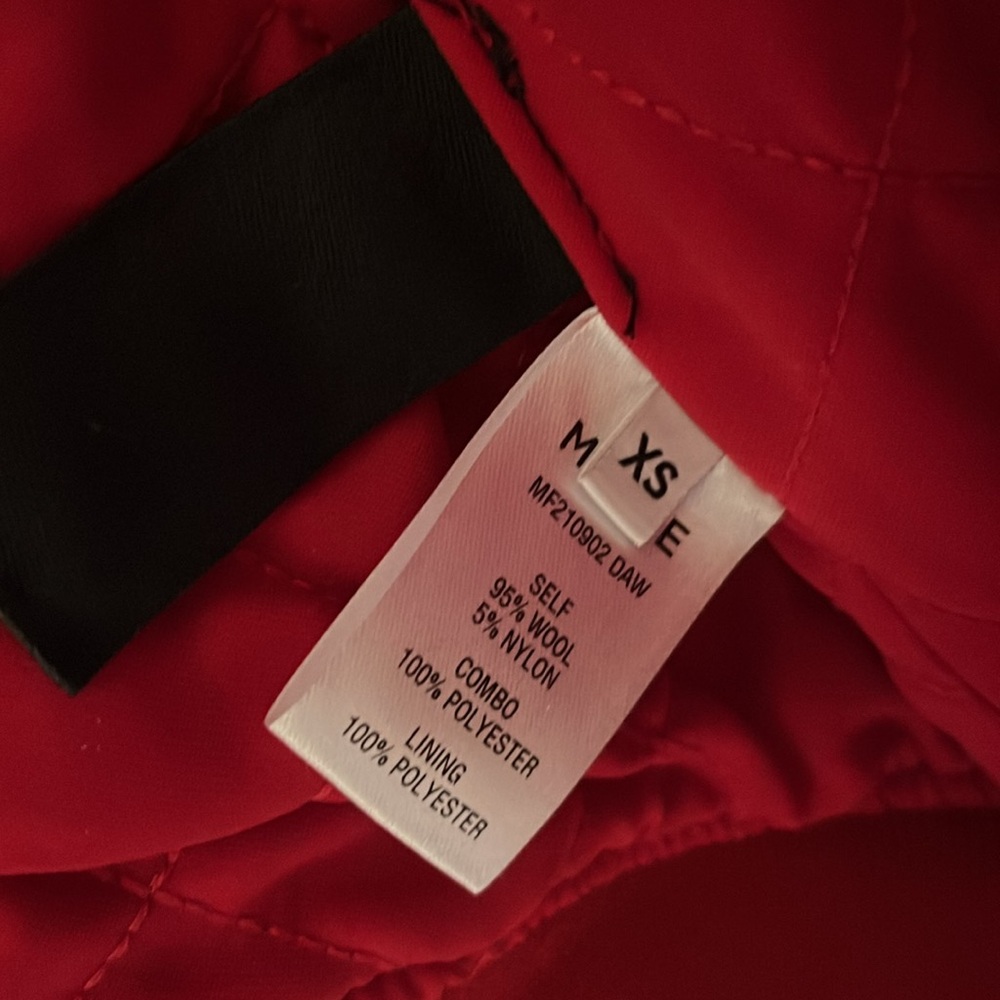 Monse Wool Colorblock Pattern Bomber Varsity Jack… - image 8